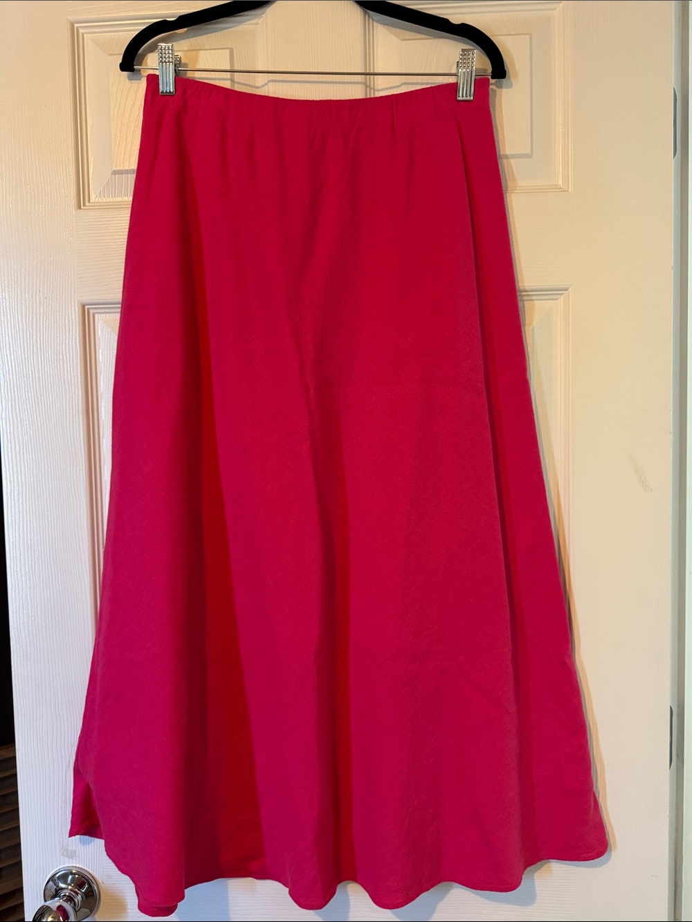 Banana Republic Bright Fuchsia Maxi Skirt